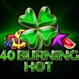 40 Burning Hot logo by Amusnet Interactive Bonuskong Casino