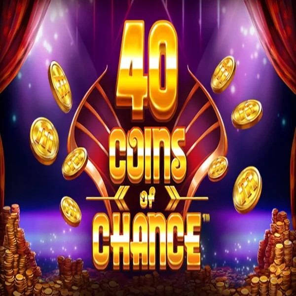 Slots logo of 40 Coins of Chance from SYNOT Games at Bonuskong Casino