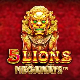 5 Lions Megaways online game logo by Pragmatic Play on bonus-kong.gr
