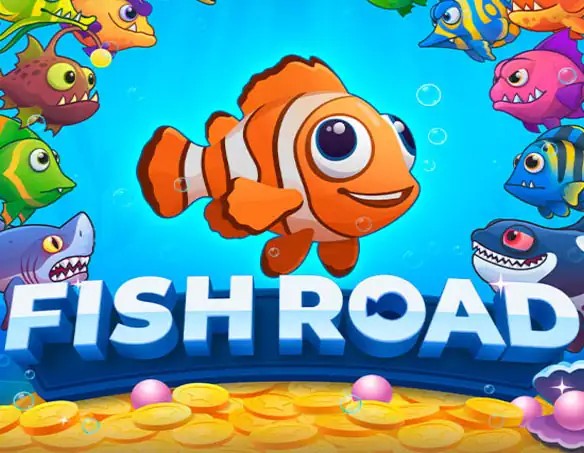 Official Casino Games logo: Fish Road by InOut at Bonuskong Casino