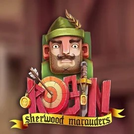 Official Slots logo: Robin Sherwood Marauders by Yggdrasil at Bonuskong Casino