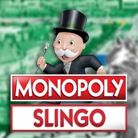 Slingo Monopoly slot visual from Gaming Realms available on bonus-kong.gr