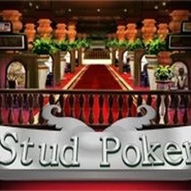 Stud Poker 3D online game logo by iSoftBet on bonus-kong.gr